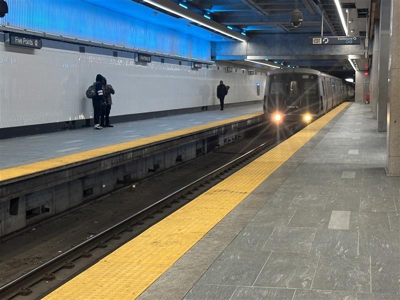 Five Points Station Rehab Progress Dec. 2025